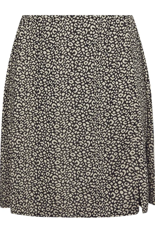 Leopard Print Mini Skirt