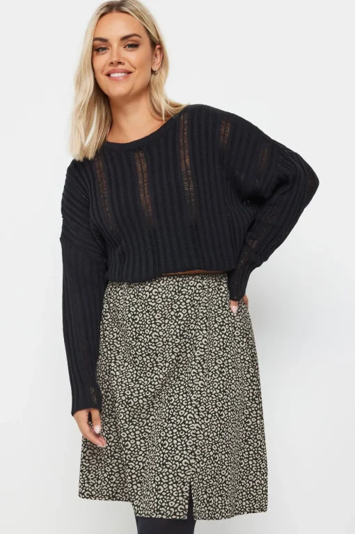 Leopard Print Mini Skirt