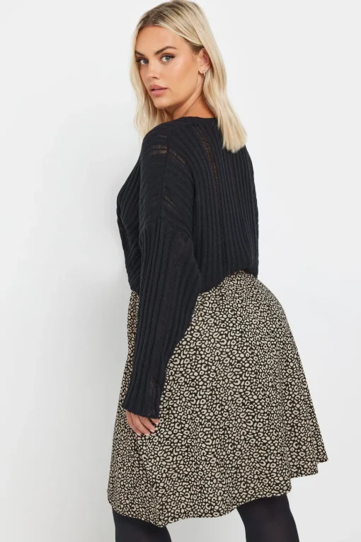 Leopard Print Mini Skirt