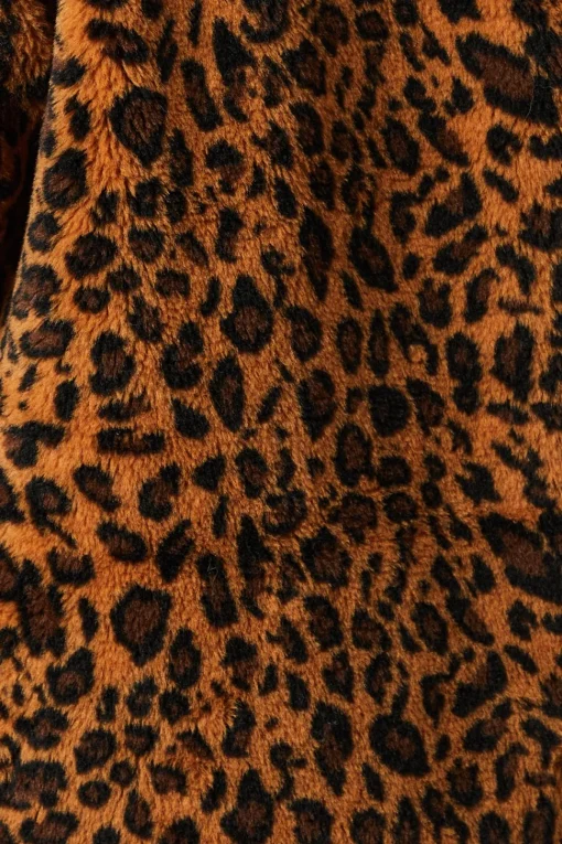 Leopard Teddy Coat