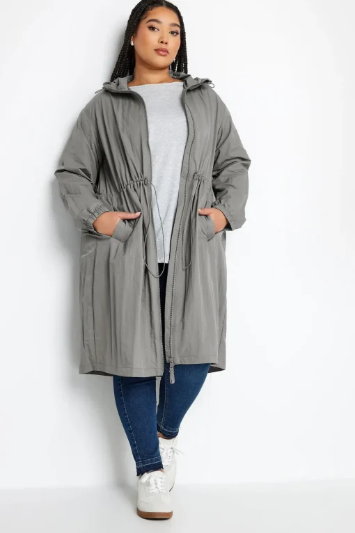 Lightweight Longline Parka Jacket