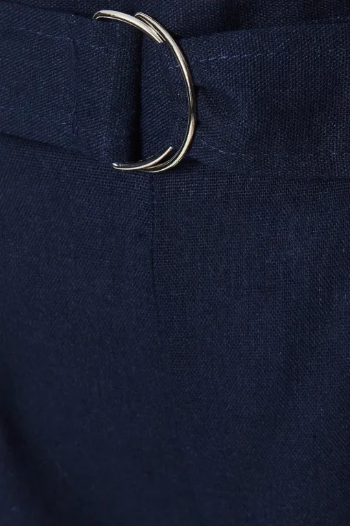 Linen D-ring Shorts