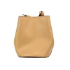 Lola Small Leather Shoulder Bag Sand