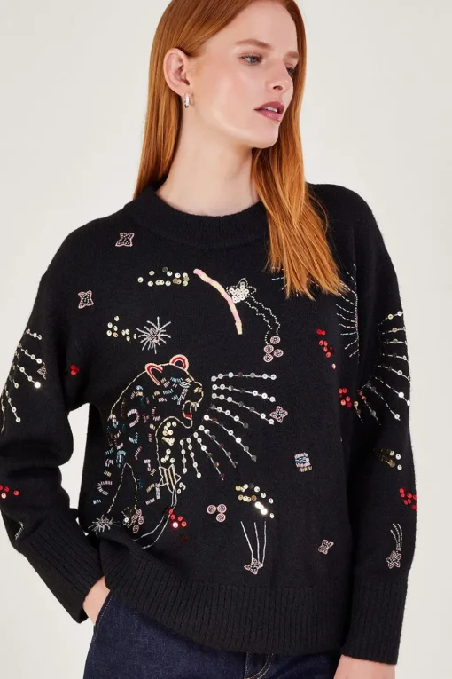 Lorna Leopard Jumper