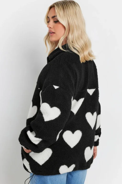 Love Heart Fleece Jacket