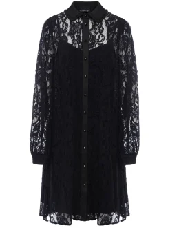 Maisy Lace Swing Dress-Lace