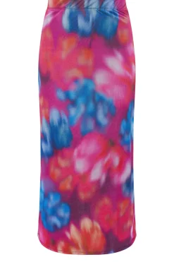 Mesh Maxi Skirt