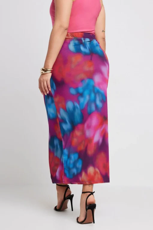 Mesh Maxi Skirt