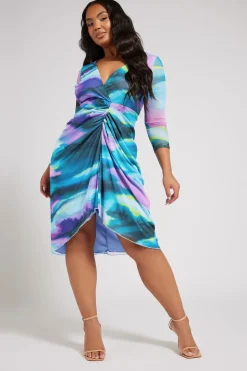 Mesh Midi Dress