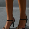 Metal Detail Barely There Heels