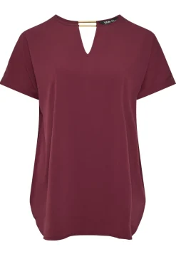 Metal Trim Blouse