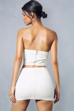 Micro Mini Denim Skirt
