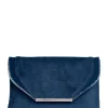 Microsuede 'Danette' Clutch Bag