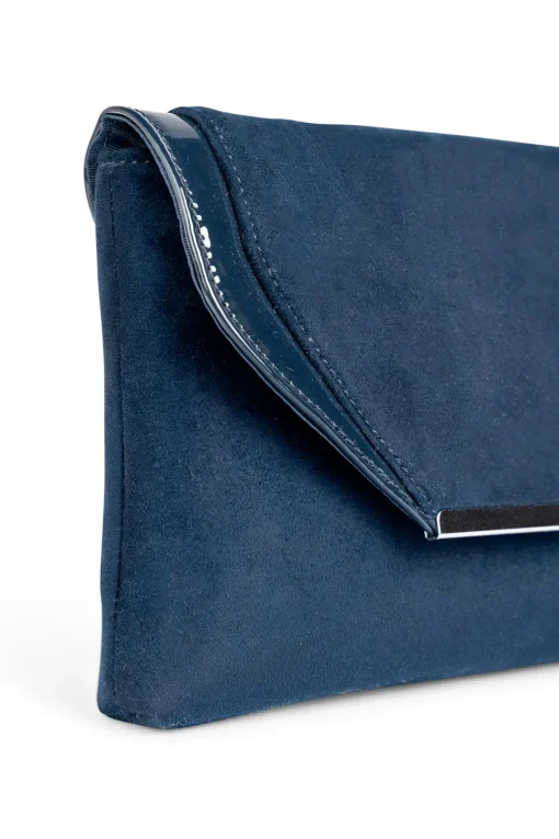 Microsuede 'Danette' Clutch Bag