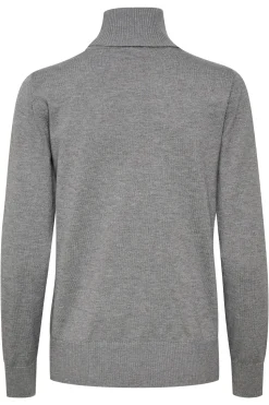 Mila Rollneck Pullover-Plain