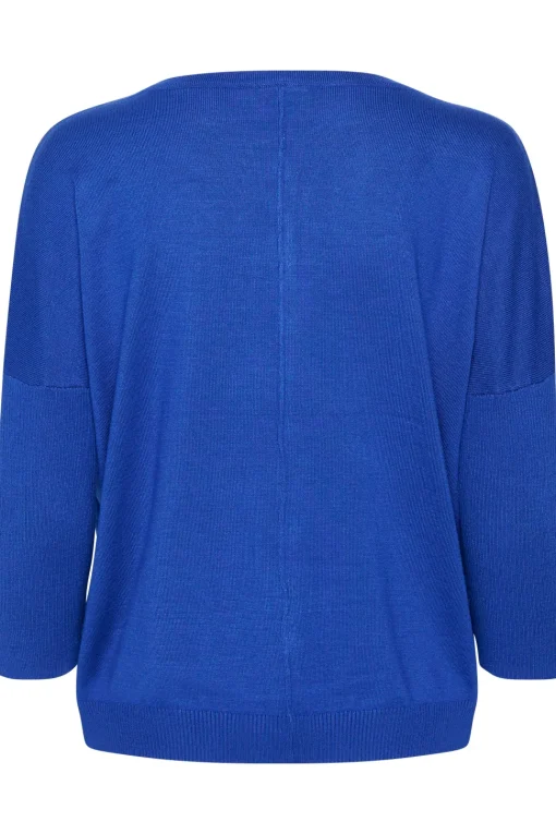 Mila Round Neck 3/4 Sleeve Cardigan-