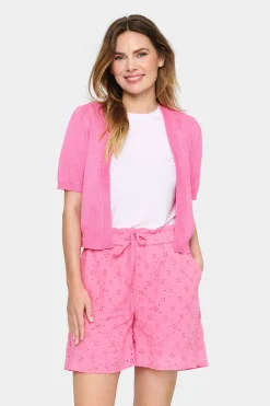 Mila Short Sleeve Open Front Bolero-