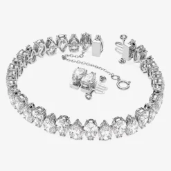 Millenia Pear White Crystal Bracelet 5598350