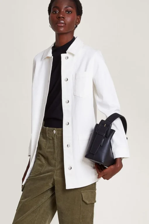 Mindy Longline Denim Jacket