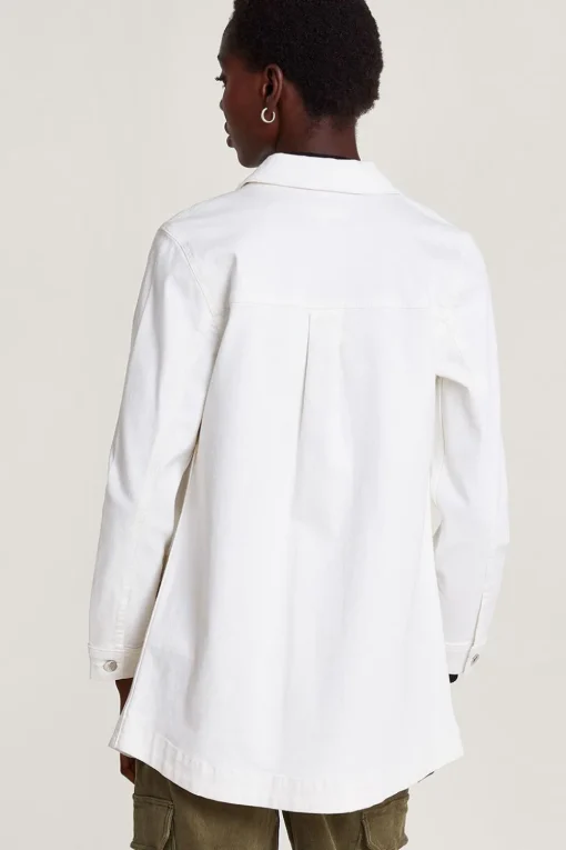 Mindy Longline Denim Jacket