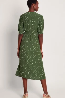 Myla Embroidered Tea Dress