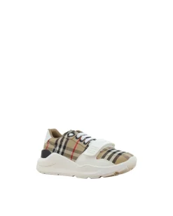 New Regis Sneakers with Velcro Strap and Iconic Check Pattern