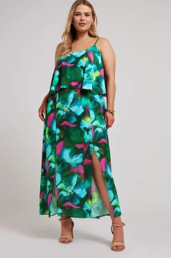 Overlay Maxi Dress