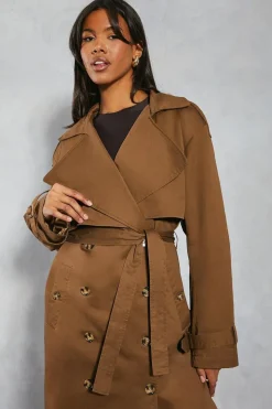 Oversized Belted Trench Coat