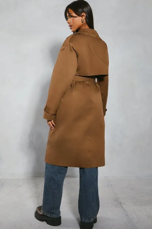 Oversized Belted Trench Coat