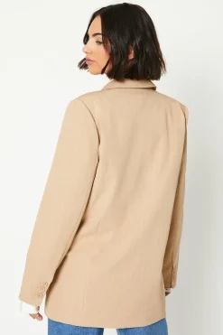 Oversized Pinstripe Blazer