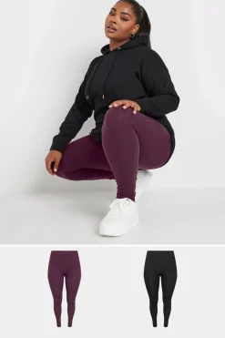 2 Pack Ribbed Leggings