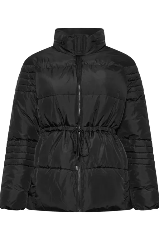 Padded Drawstring Coat