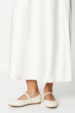 Paige Almond Toe Mary Jane Ballet Pumps