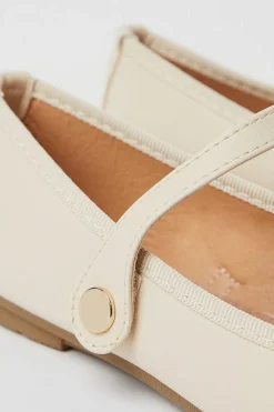 Paige Almond Toe Mary Jane Ballet Pumps