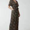 Paisley Floral Tie Waist Jumpsuit