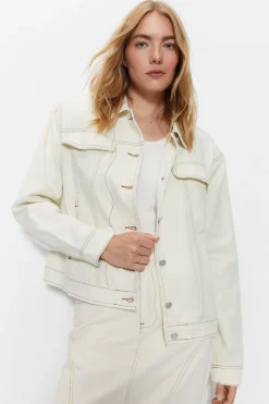 Panelled Denim Jacket