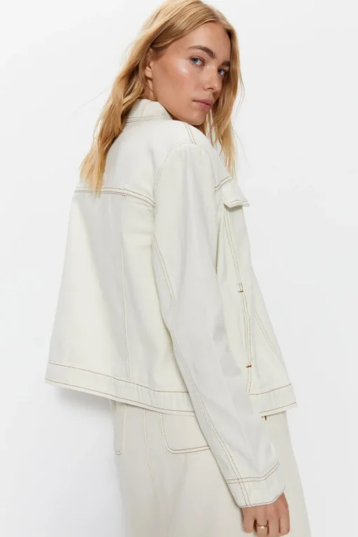 Panelled Denim Jacket
