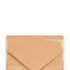 Patent 'Deirdre' envelope clutch bag