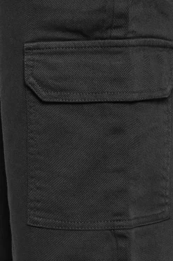 Petite Belted Cargo Jeans