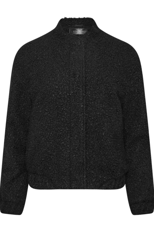 Petite Boucle Bomber Jacket