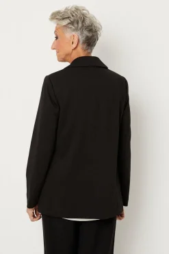 Petite Button Ponte Blazer
