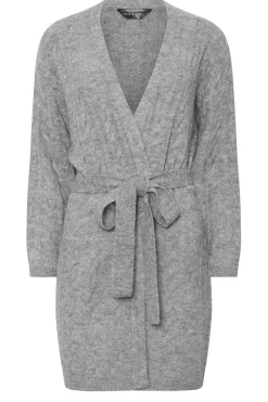 Petite Cable Knit Cardigan