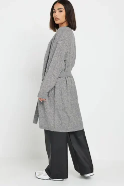 Petite Cable Knit Cardigan