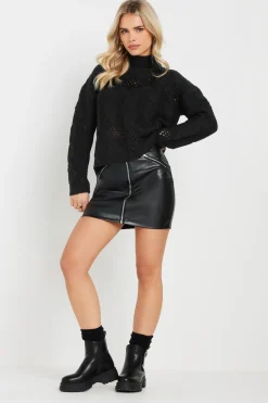 Petite Cable Knit Jumper