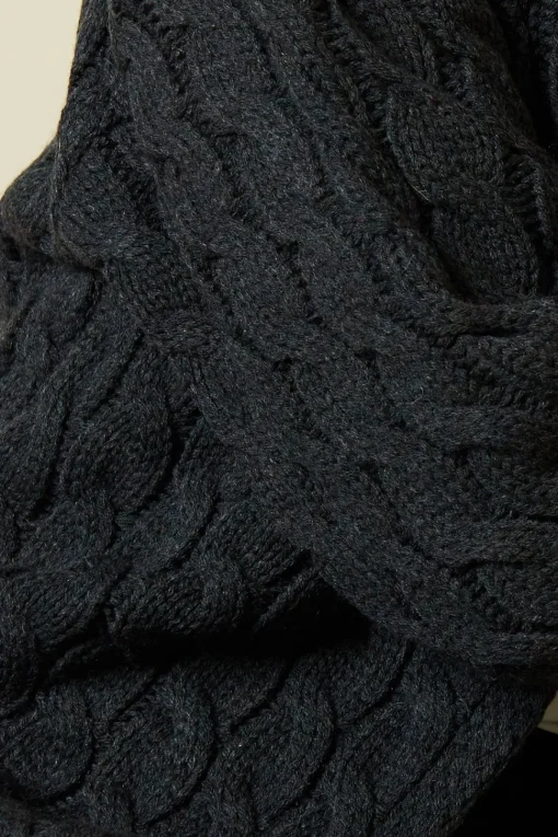 Petite Cable Knitted Maxi Cardigan