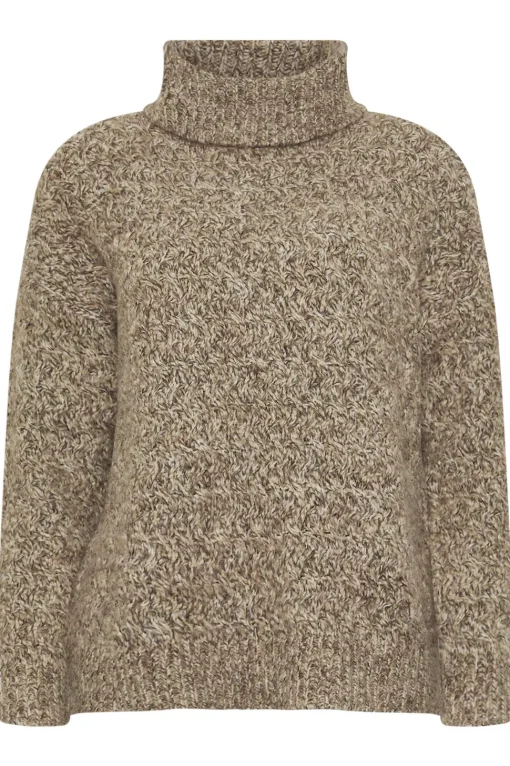 Petite Chunky Roll Neck Jumper