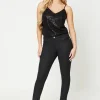 Petite Coated Skinny Jean