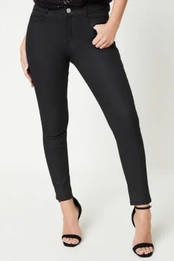 Petite Coated Skinny Jean