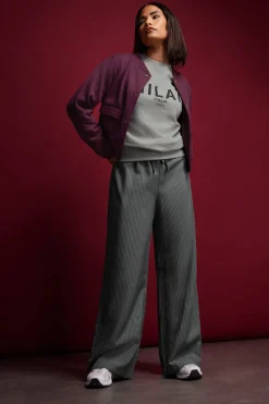 Petite Contrast Waist Trousers