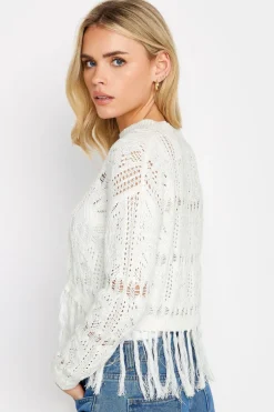 Petite Crochet Tassle Jumper